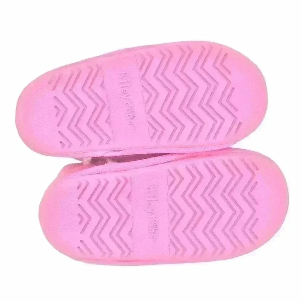 Rileyroos Caters Baby Booties 18–24M Hot Pink Suede Walker Shoes NWT Flexible